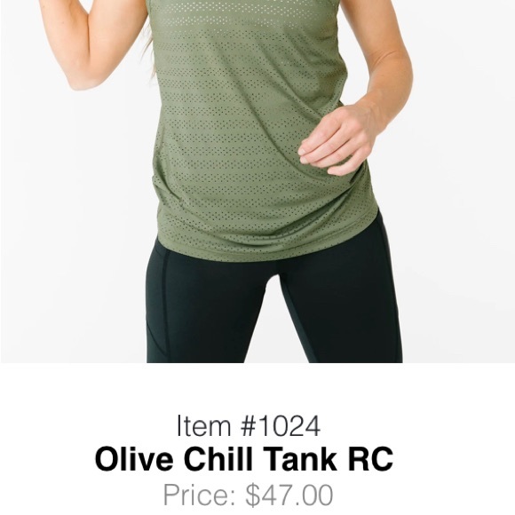 NWT Zyia olive chill tank - Picture 1 of 4